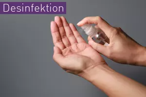 Desinfektionsmittel für die Hände